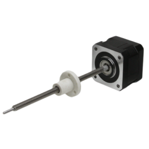 Линейные шаговые актуаторы FL35ST-100B с резьбой на валу и гайкой