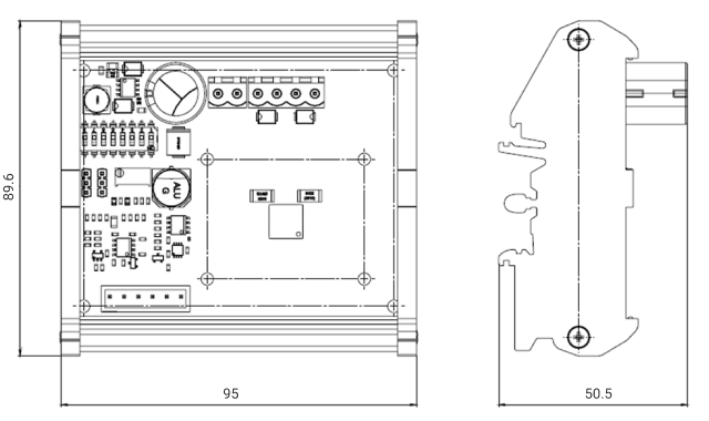 Блок управления БУШД-1.6 <br> с DIN‑фиксатором - Image 2